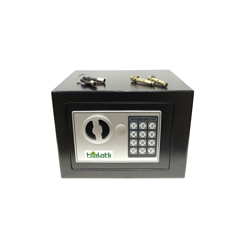 17ef Elektronik Şifreli Çelik Para Kasası Paris Dünyası Ev&iş&ofis&otel Tipi Kasa 3mm Montaj Kit