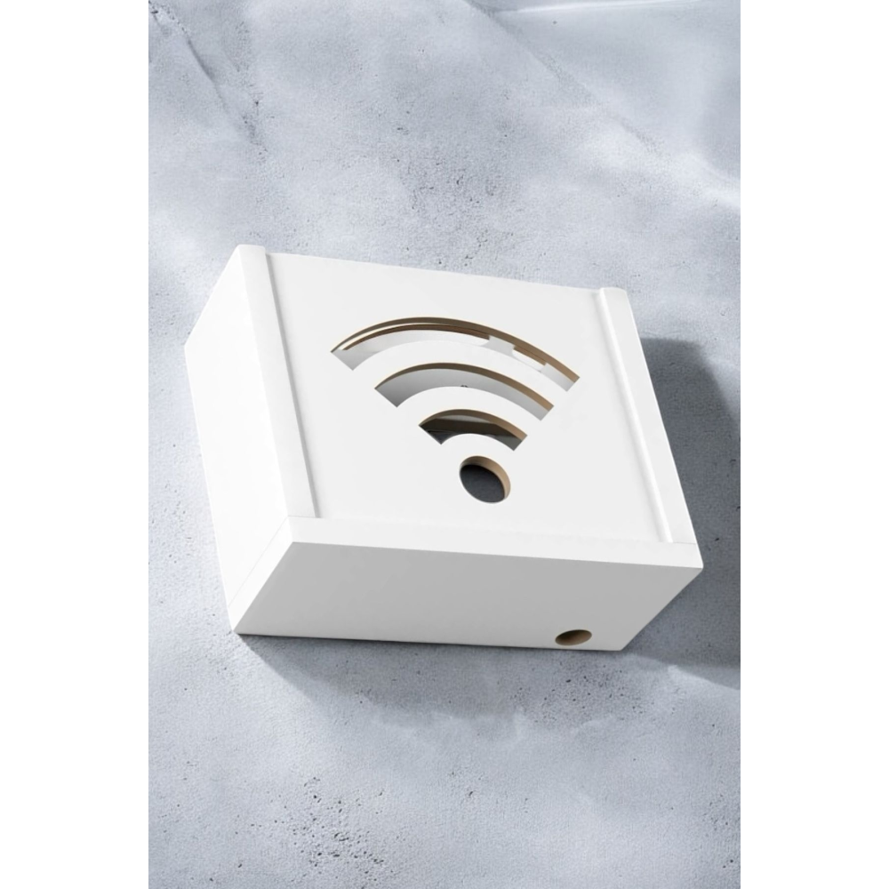 Modem Saklama Kutusu Sigorta Saklama Kutusu Dekoratif Düzenleyici (MDF)