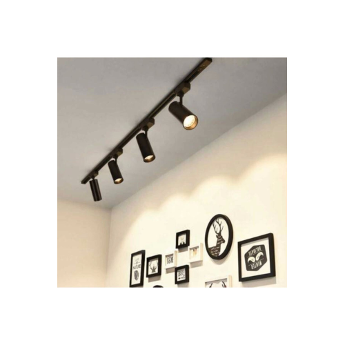 Led Li Ray Spot Siyah 4 Lü Gün Işığı 4 Adet Spot 1 Mt Ray Mağaza Vitrin Özel Alan Aydınlatma