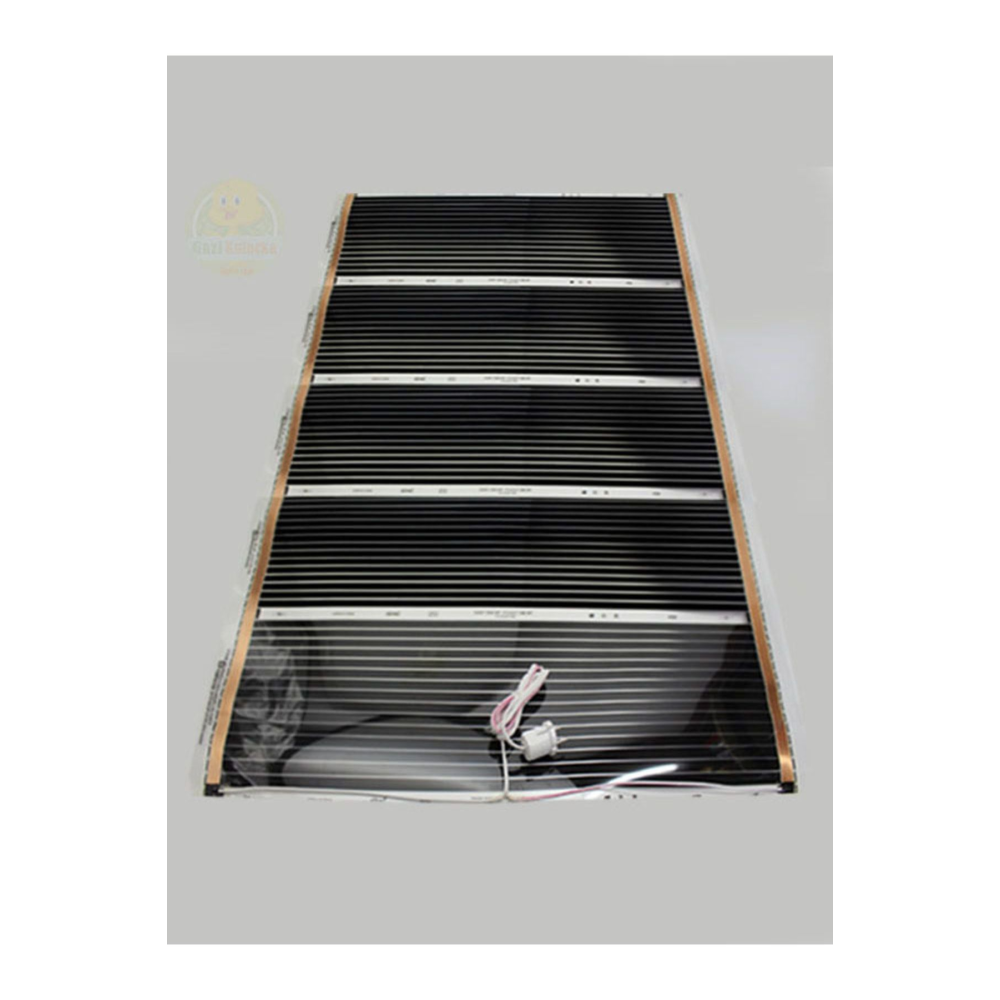 Karbon Isıtıcı Film 125x80 Cm Hazır Kablo Fişli Kafes Kümes Zemin Ofis Oda Ayak Isıtıcı