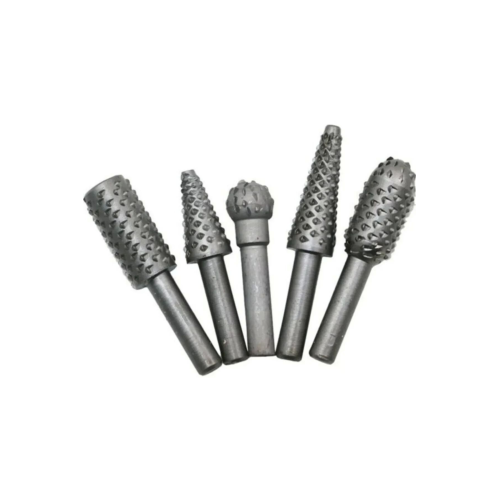 5 Parça Döner Törpü Tahta Ahşap Oyma Hobi Seti Matkap İçin