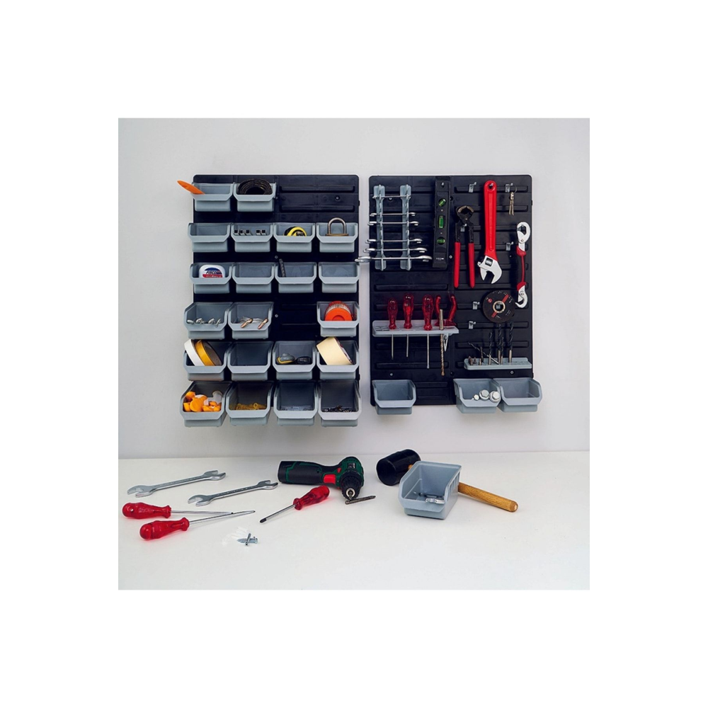 Duvar Paneli Seti 43 Parça Ve Çok Amaçlı Takım Tezgah Panosu