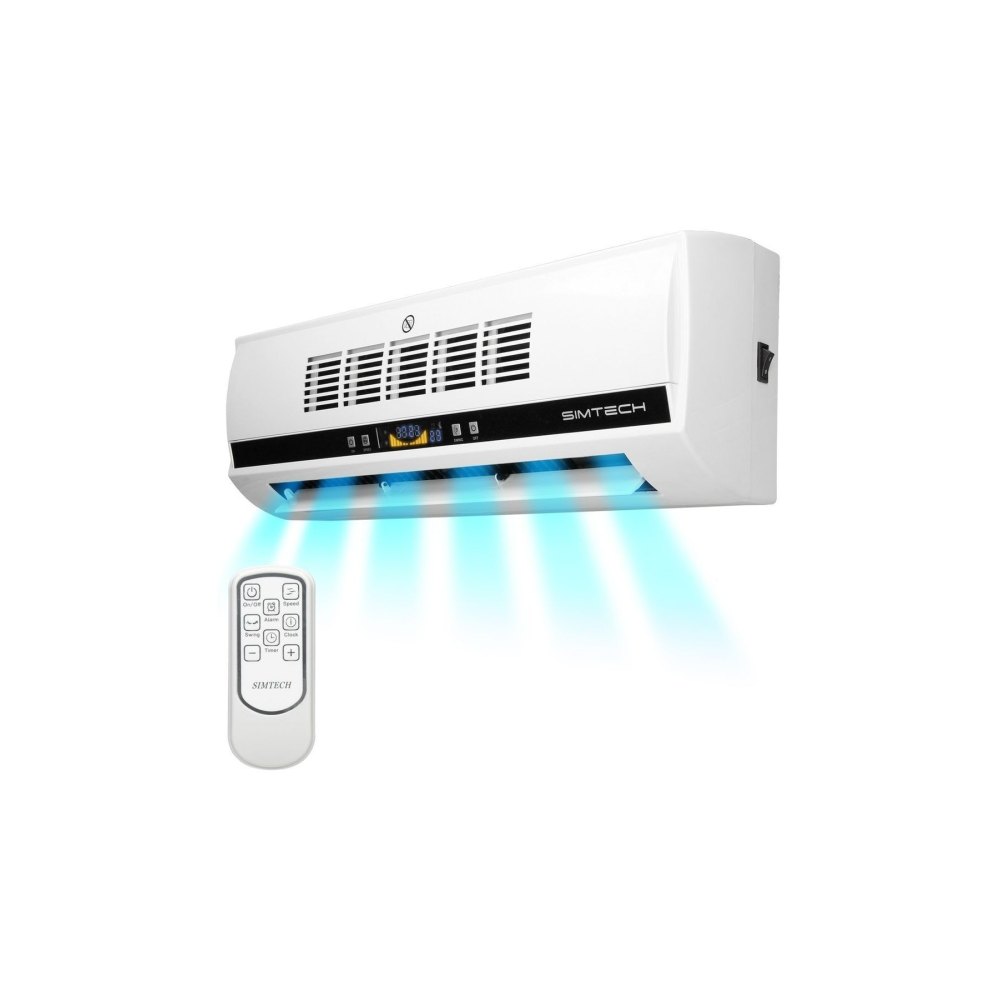 KM-1718 Duvar Tipi Vantilatör Beyaz