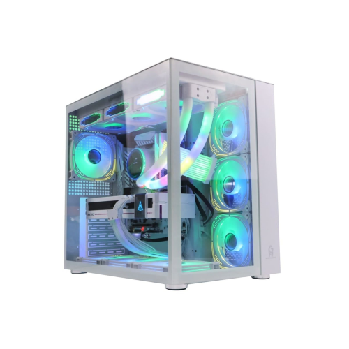 F-7 Beyaz 7 Rgb Fanlı Atx Oyuncu Bilgisayar Kasası