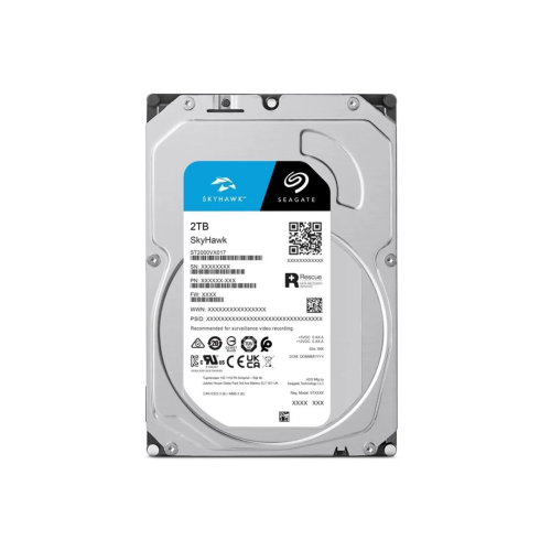 2 Tb Uyumlu 3.5 Skyhawk Sata 256mb 7/24 Guvenlık St2000vx017 (RESMI DIST GARANTILI)