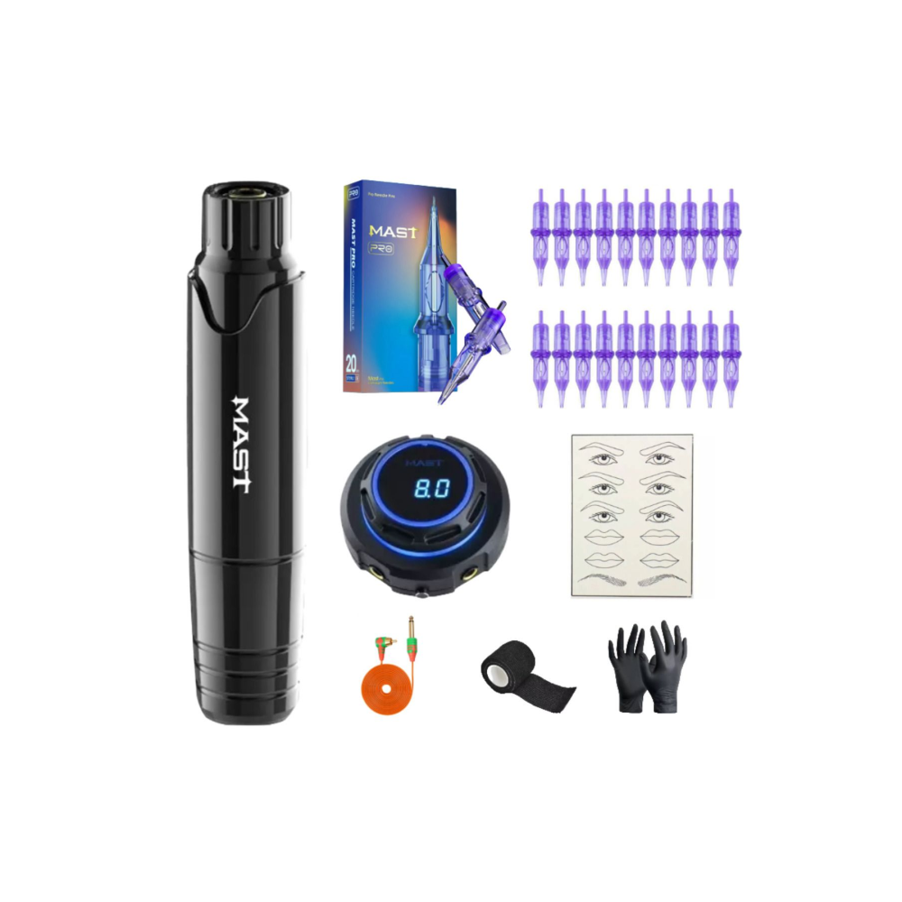 P10 Kalıcı Makyaj Ve Dövme Makinesi Seti