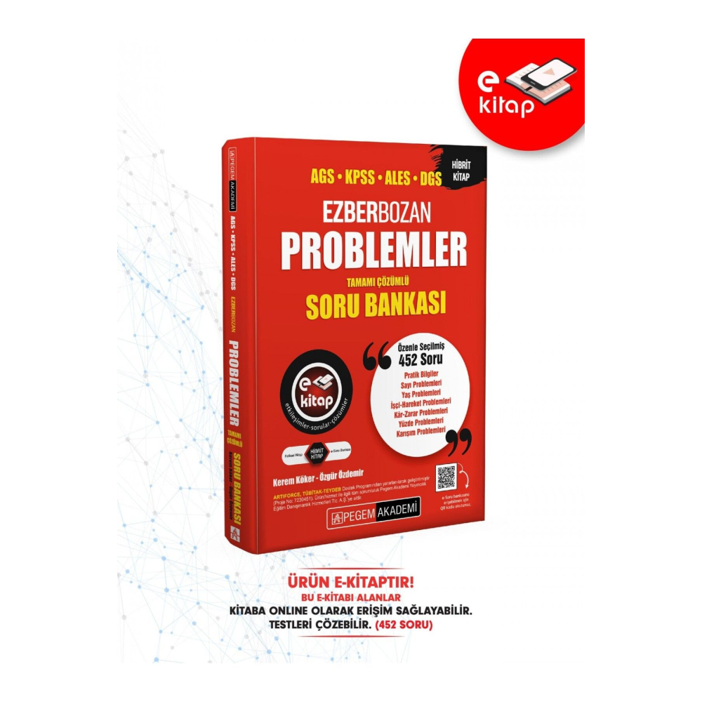 Ezberbozan Kpss Ales Dgs Problemler Tamamı Çözümlü Soru Bankası E-kitap