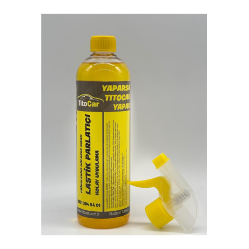 TİTOCAR PREMIUM LASTİK PARLATICI SIVI 600 ML