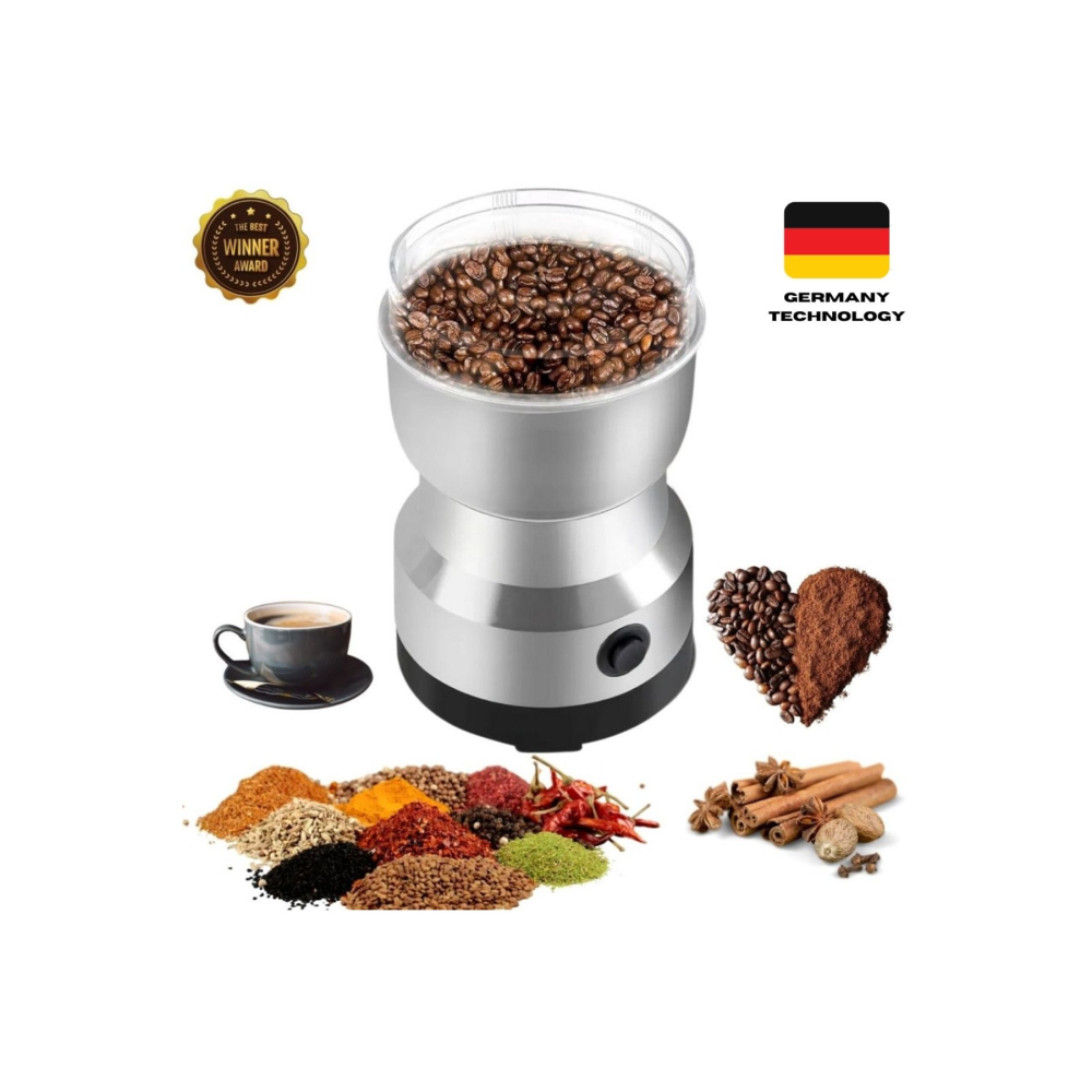 4 Bıçaklı 350w Kahve Çekirdeği, Baharat Ve Bakliyat Çeşitleri Öğütücü Elektirikli Değirmeni