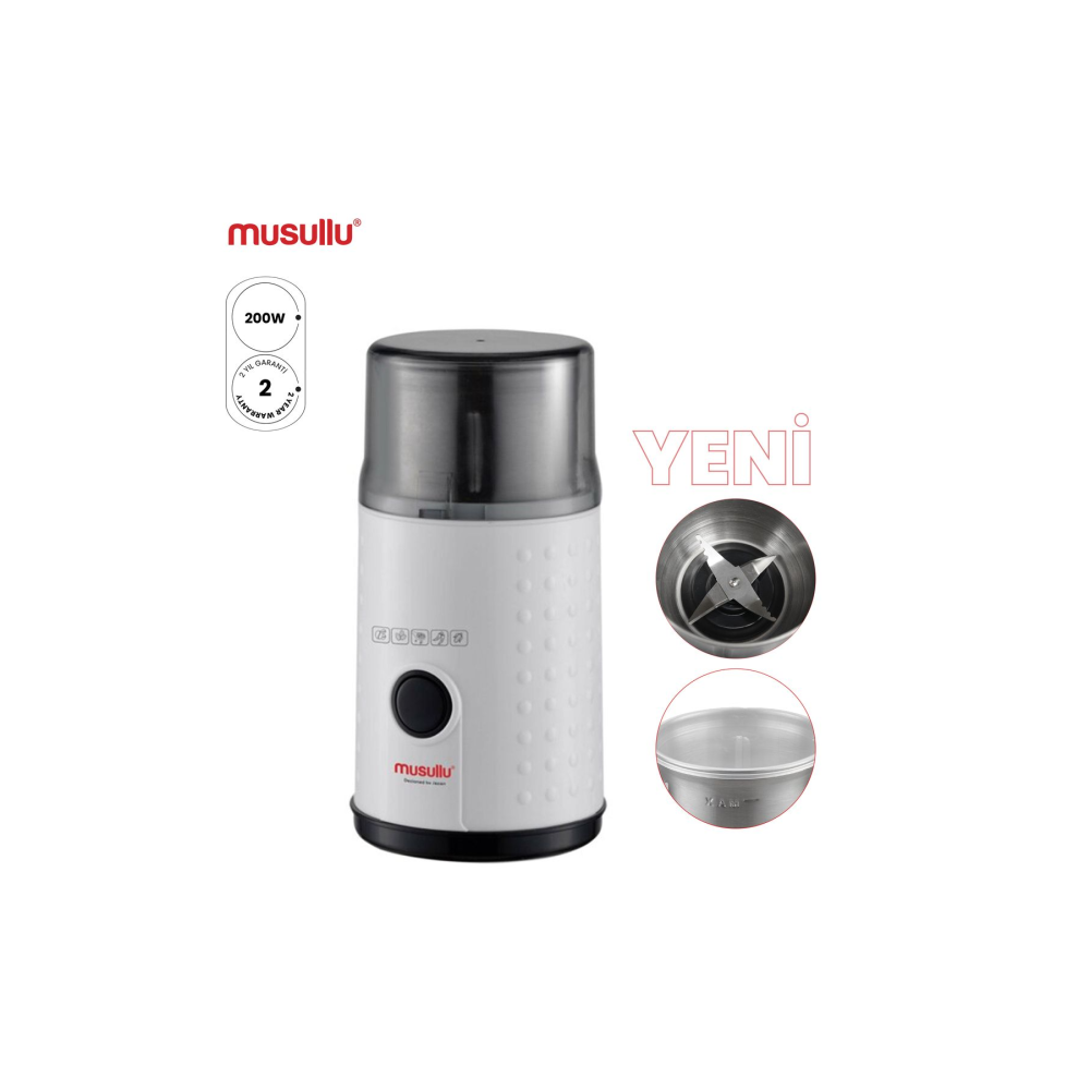 Kahve Ve Baharat Öğütücü 200w Msl-1003