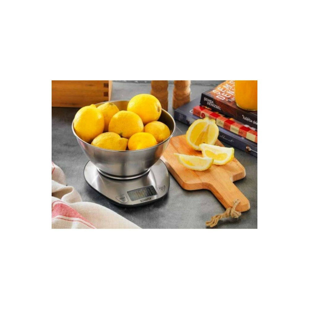 Emma Dijital Hassas Inox Mutfak Tartısı Baskülü (Maksimum Ölçüm:5 kg, Hassasiyet: 1 gr)