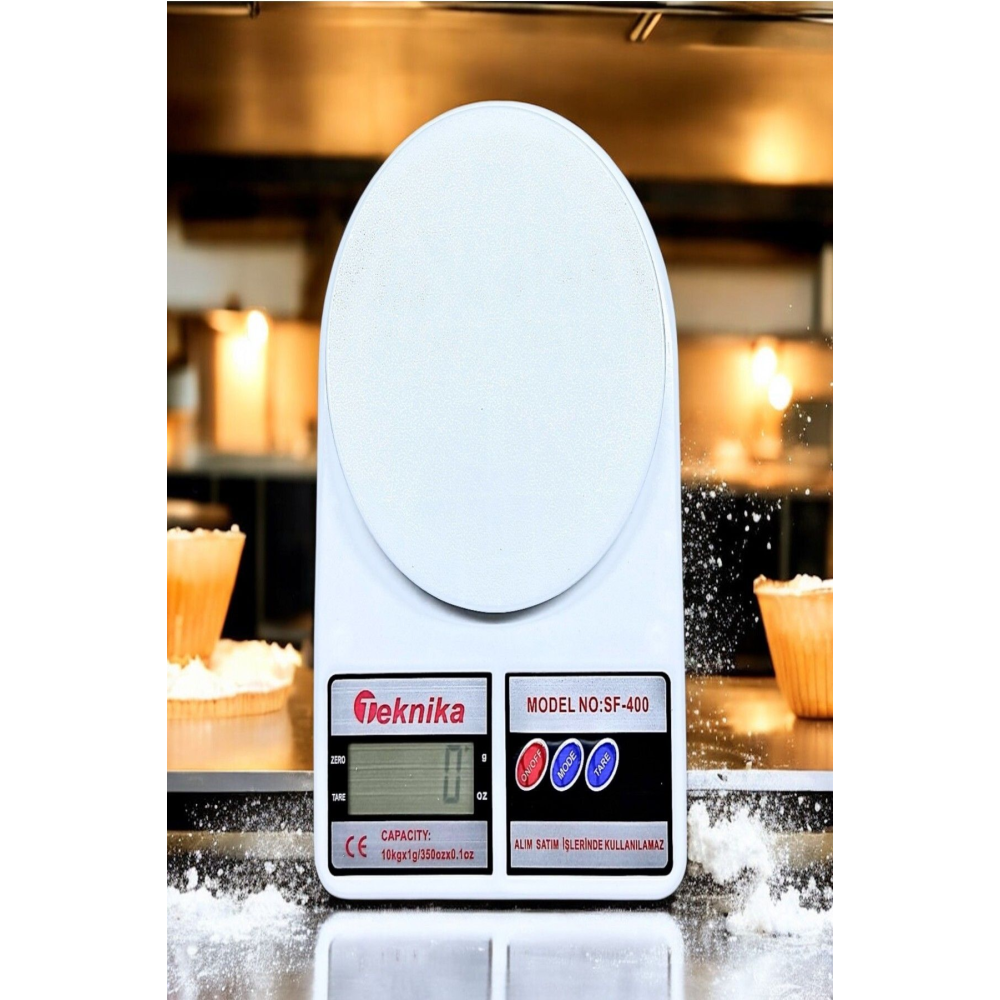 Sf400-10 Kg Dijital Mutfak Tartısı Terazisi Lcd Ekran Ile Hassas Ölçüm