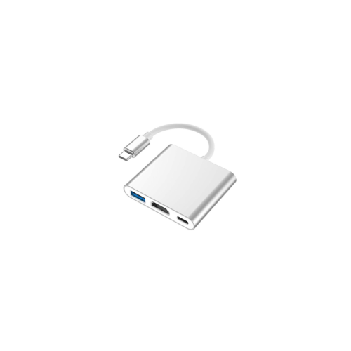 3in1 Macbook Uyumlu 4k Type C Usb 3.0 Hub Hdmi