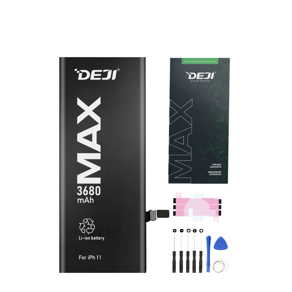 İphone 11 Batarya 3680 Mah Yüksek Kapasiteli Güçlendirilmiş Mucize Batarya