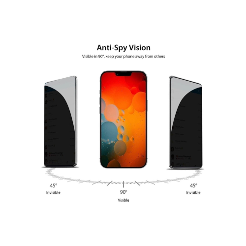 Iphone 11 Uyumlu Kırılmaz Cam Privacy Hayalet Tam Kaplayan Ekran Koruyucudur