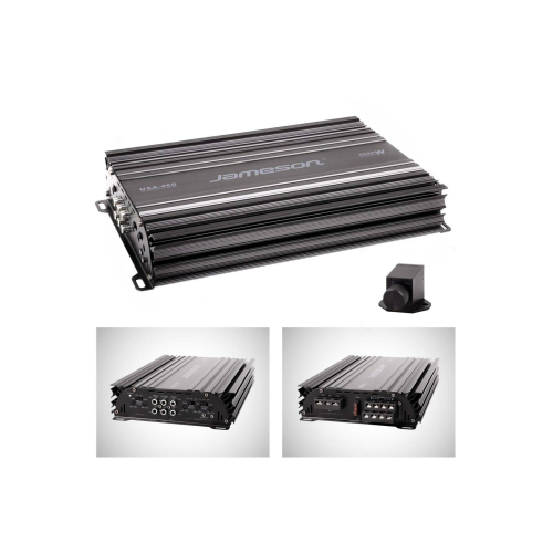 Oto Anfi 4000w 4 Kanal Bass Kontrol Usa-460 Uyumlu