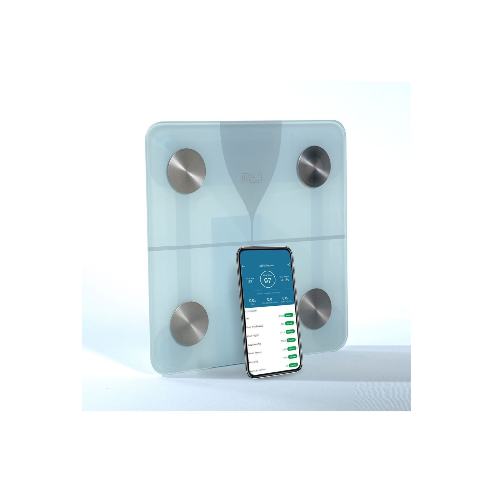 Detox Vücut Yağ Analiz Özellikli Akıllı Tartı