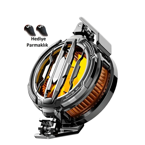 Cx07 Telefon Soğutucu Fan 15w Power Radyatörlü Magsafe Telefon Tablet Ve Parmaklık Eldiven