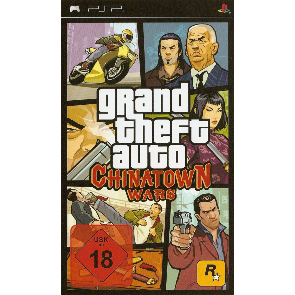 Psp Oyun Gta Chınatown Wars Orjinal Kutulu Oyun