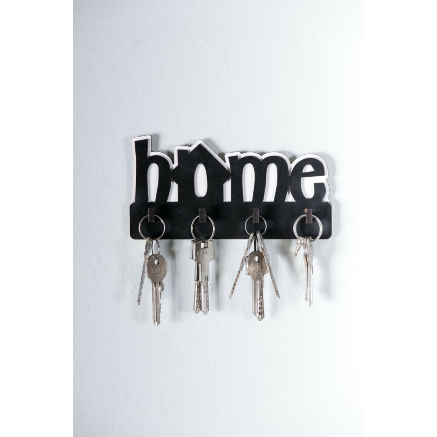Home Ahşap Duvar Dekoru Anahtar Askısı