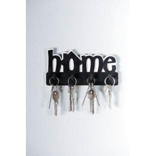 Home Ahşap Duvar Dekoru Anahtar Askısı