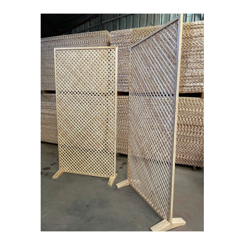 Ahşap Separatör Ahşap Paravan Çerçeveli Ayaklı Klasik 3 numara 100x200