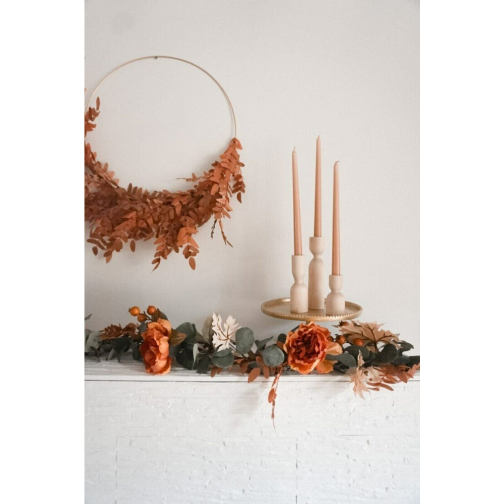 Renka Tımber 3'lü Şamdan Set