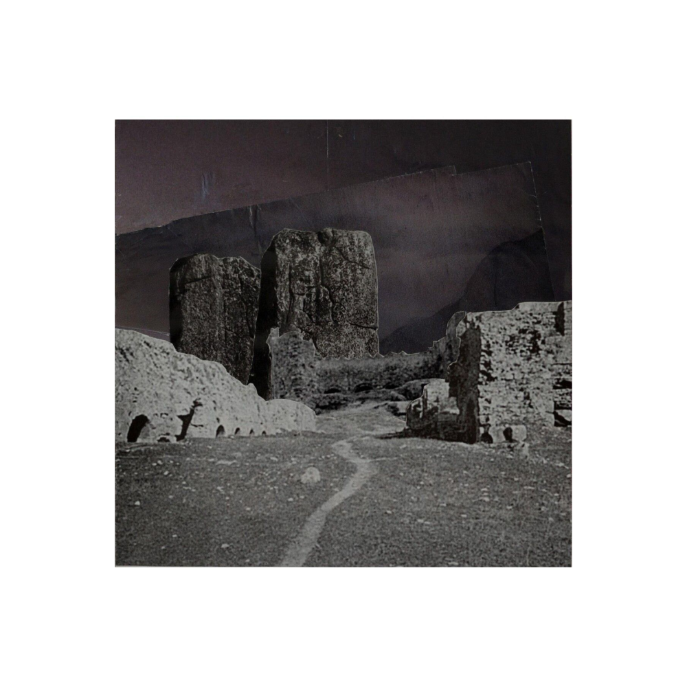 Nesligül Cebesoy - Kayıp Mekan Serisi, No 5 - 2014 - Kolaj - 14,2x14 cm