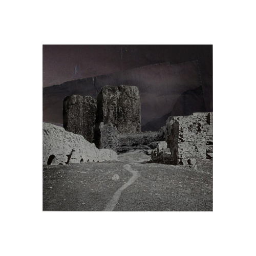 Nesligül Cebesoy - Kayıp Mekan Serisi, No 5 - 2014 - Kolaj - 14,2x14 cm