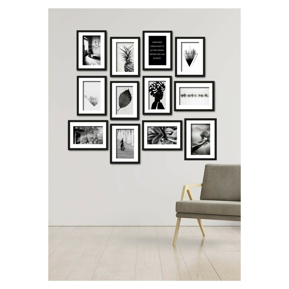 Modern Style 12 Parçalı Mdf Tablo Mck015