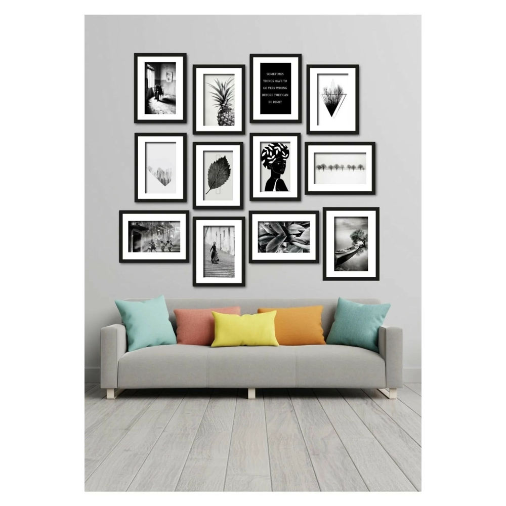 Modern Style 12 Parçalı Mdf Tablo Mck015