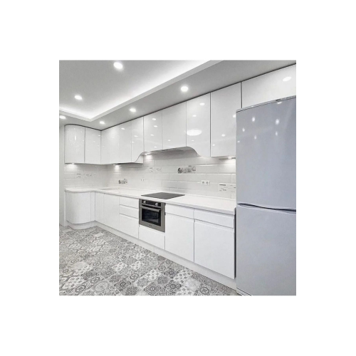 Parlak Beyaz 50 X 100cm Yapışkanlı Folyo Mutfak Dolap Ve Mobilya Kaplama Folyosu Kontef