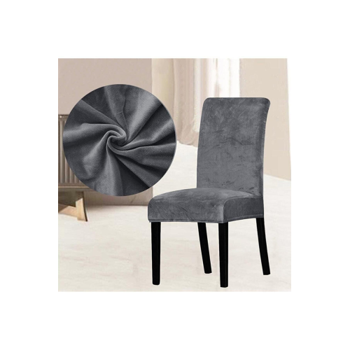 İpek Görünümlü Kadife Sandelye Kılıfı