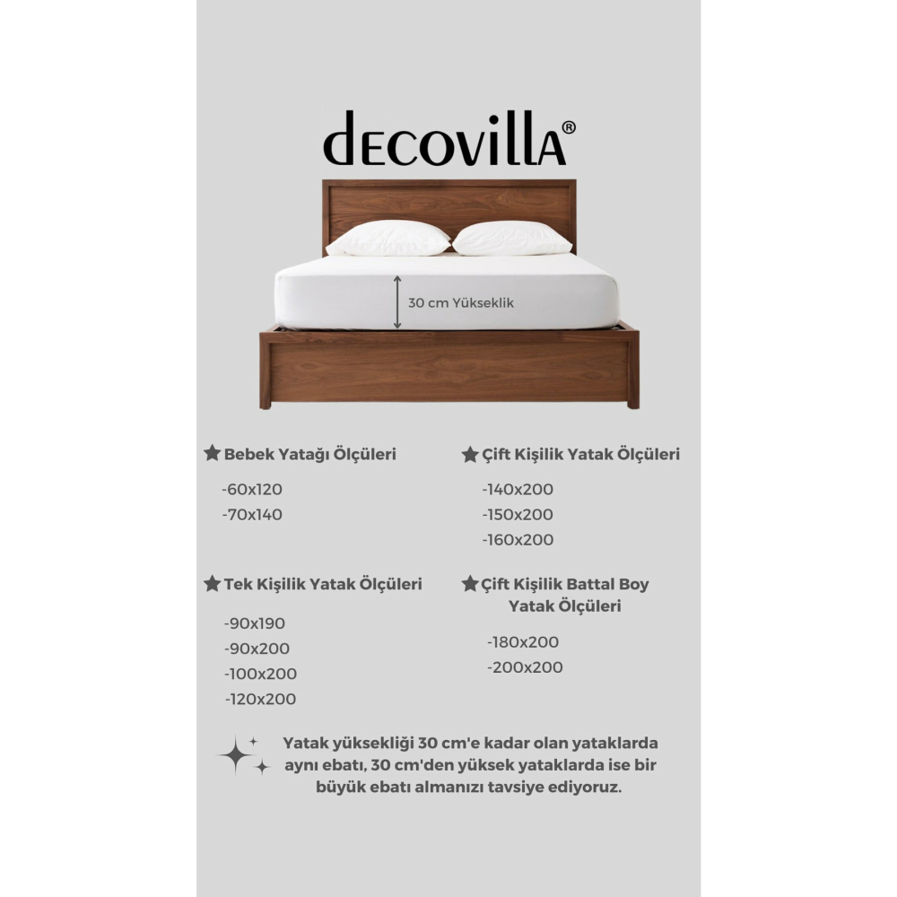 Kapitone Fitted Full Kenar Su Sıvı Geçirmez Yatak Koruyucu Alez Çarşaf Beyaz