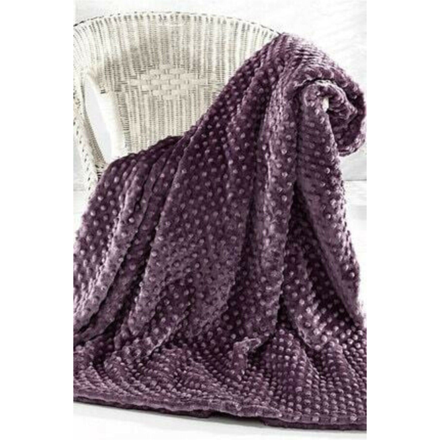 Pearl Tomurcuk Çift Kişilik Battaniye, Mevsimlik Battaniye, Tv, Diz Battaniyesi, Kül Moru