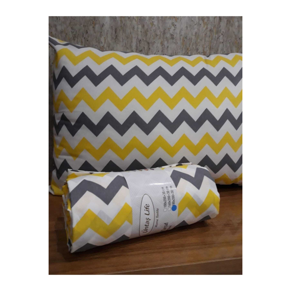 Life Tek Kişilik Lastikli Çarşaf ve Adet Yastık Kılıfı