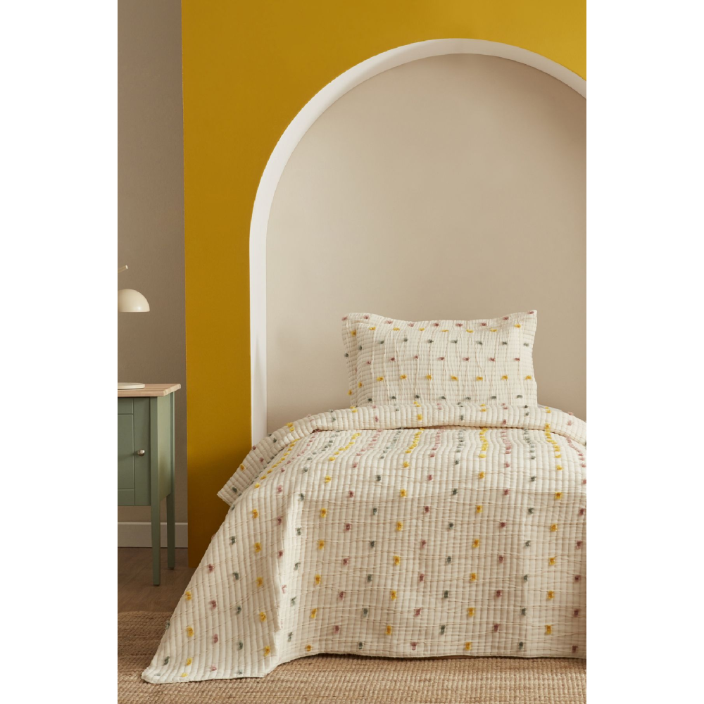 Young Rainbow Tek Kişilik Yatak Örtüsü Takımı