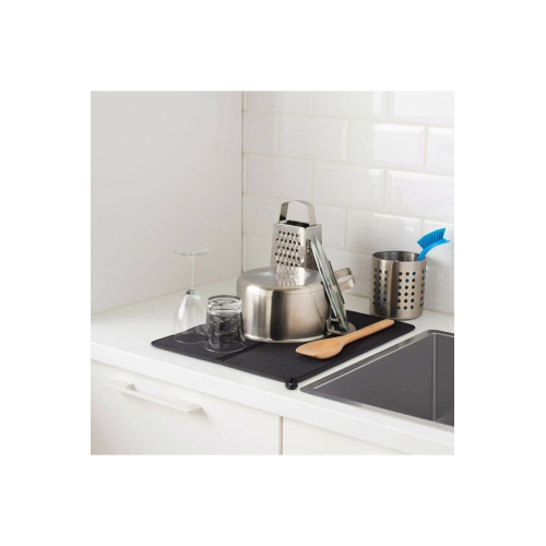 Bulaşık Kurutma Örtüsü Koyu Gri