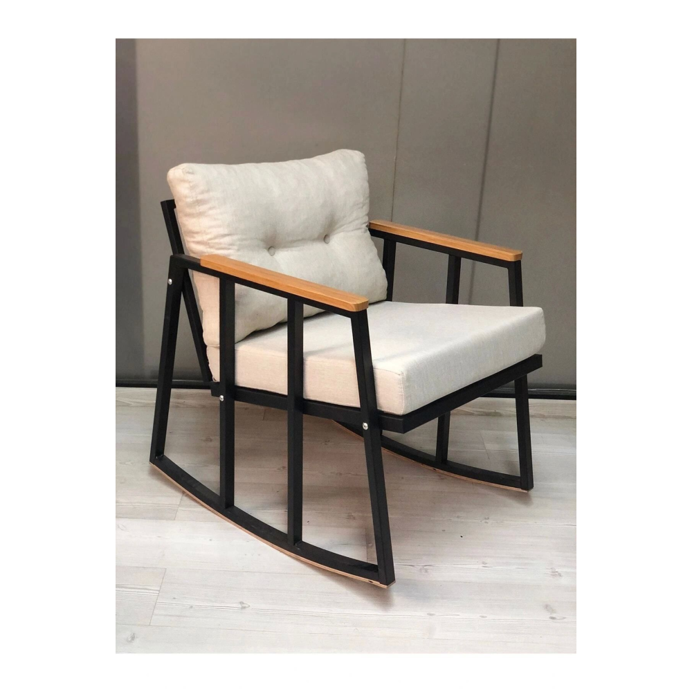 Adınshops Sallanan Sandalye Tv Koltuğu Kafe-balkon-mutfak-berjer-ofis-salon Sallanır Tekli Koltuk