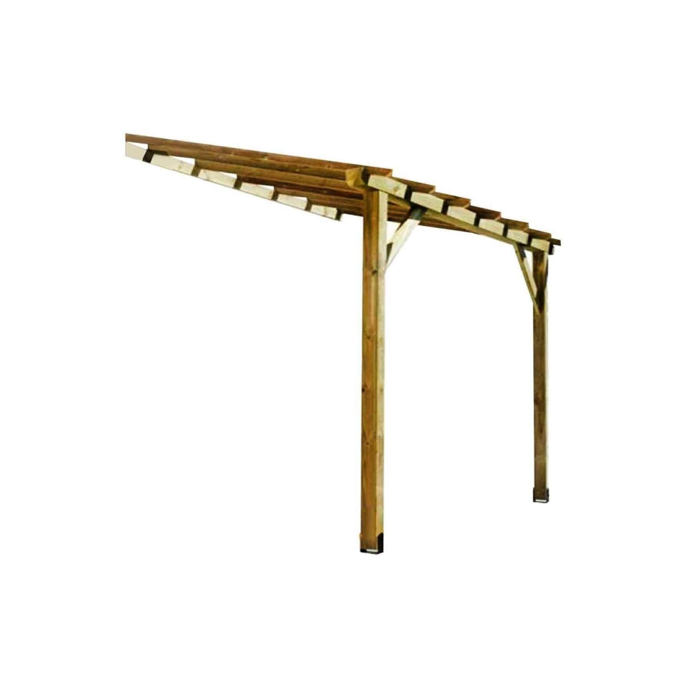 Ahşap Sundurma Çardak Gölgelik Bahçe Pergola Tente