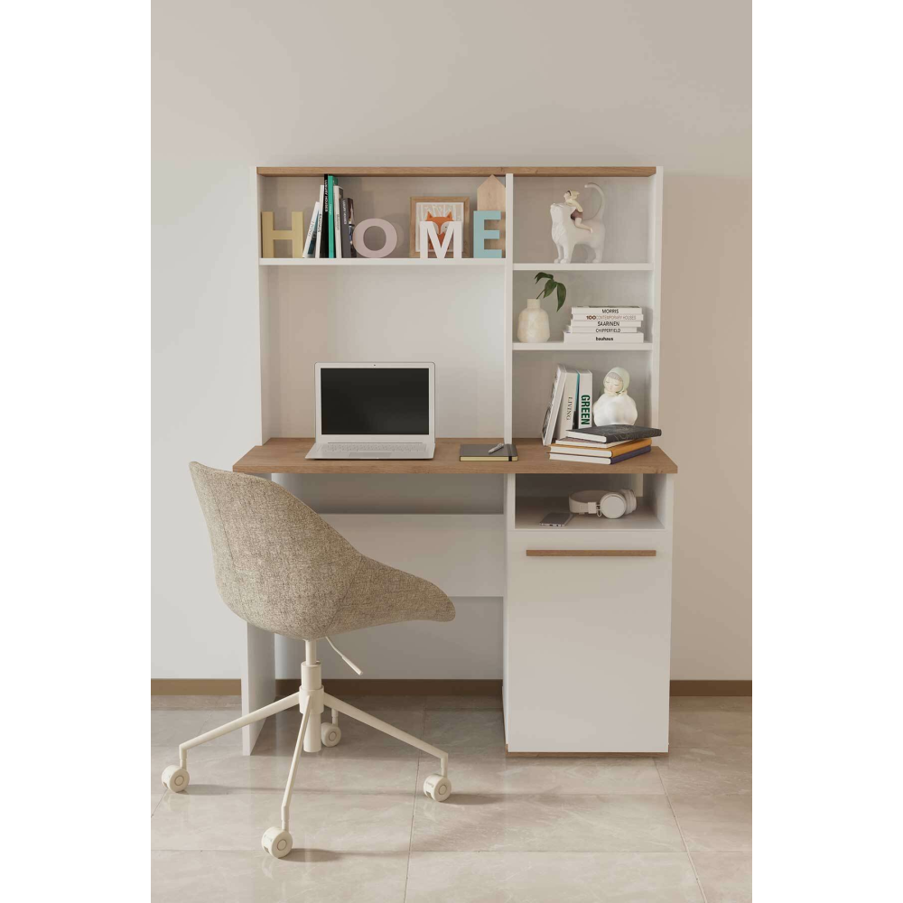 Genç Eva Çalışma Masası -sarı Meşe&beyaz