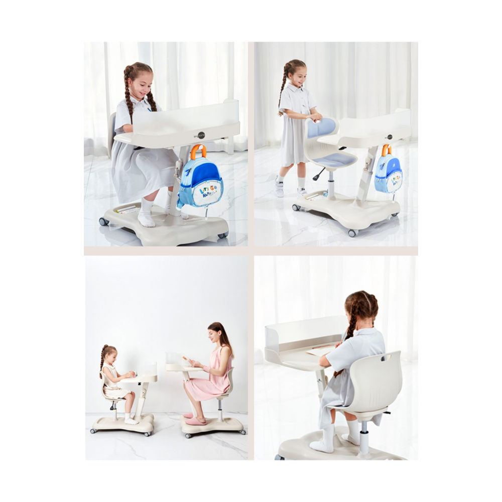 Mobil Masa Çocuk Çalışma Masası Taşınabilir Masa Portatif Masa Çocukmobilya Mavi