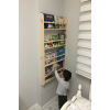 Montessori Kitaplık Çocuk Odası Eğitici Kitaplık Bebek Odası Montessori Ahşap Duvar Rafı