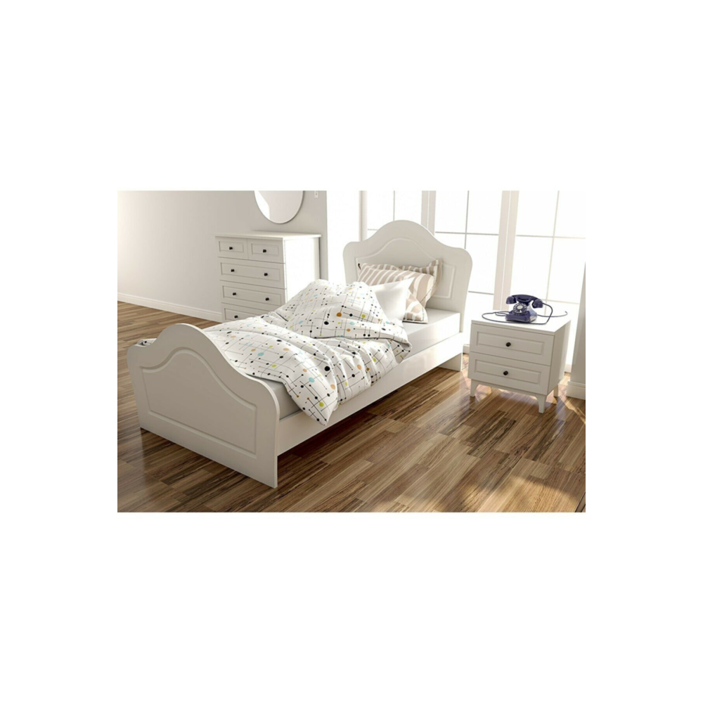 Beyza Country Genç Odası Takımı (GARDIROP KARYOLA KOMODİN)