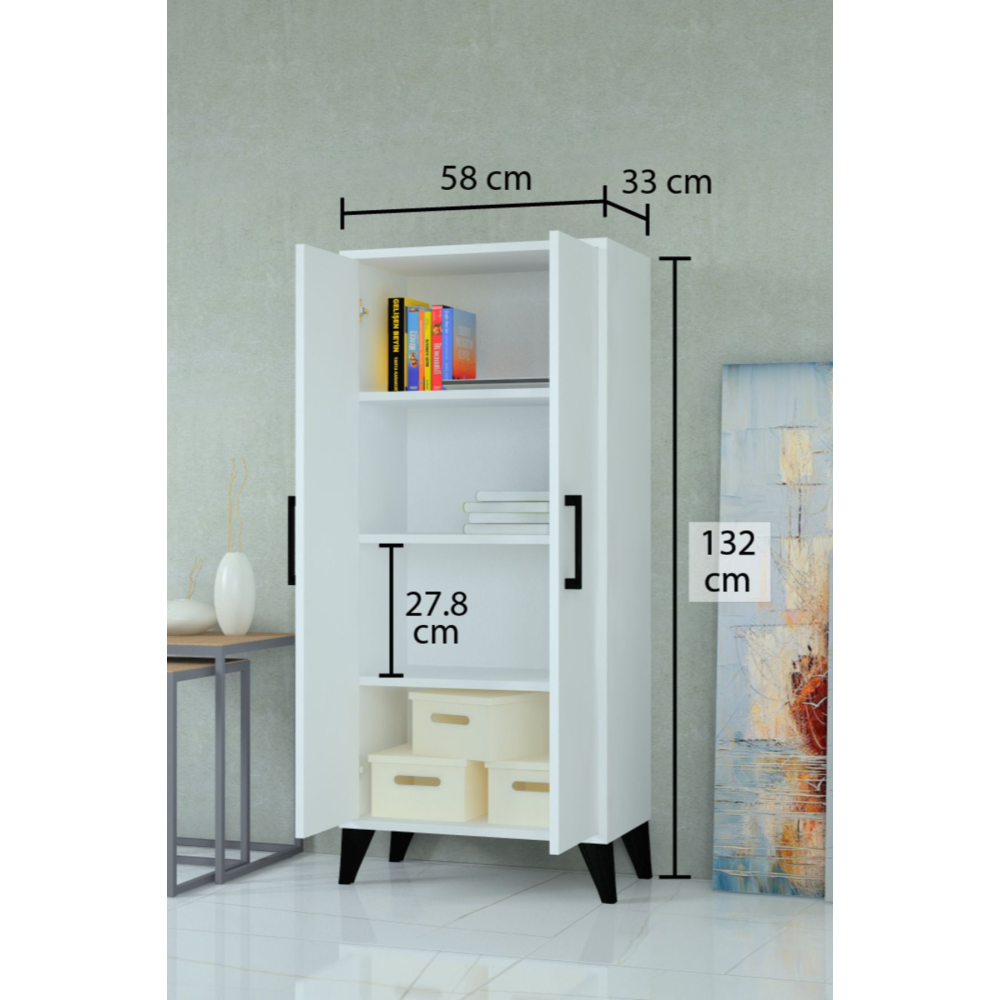 Çok Amaçlı Kiler Dolabı Beyaz