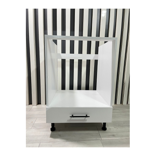 Ankastre Dolap Modülü Sorelis Beyaz Fırın Ocak Dolabı Kapaklı