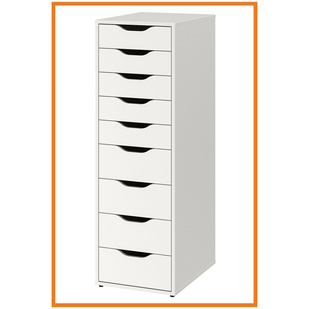 Alex Çekmece Ünitesi Keson 36 X 116 Cm Beyaz