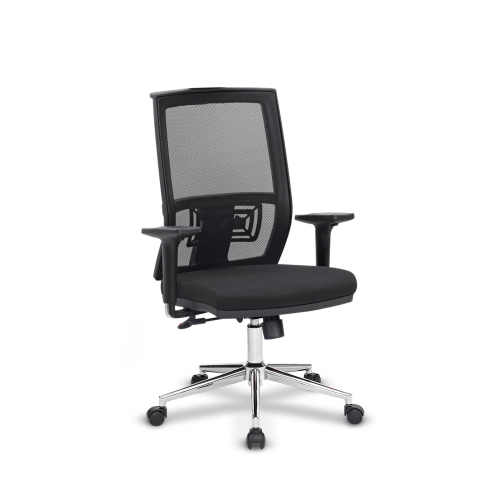 Fit Fileli Çalışma Sandalyesi | Çalışma Koltuğu | Ofis Sandalyesi | Metal Ayaklı | Hareketli Kol