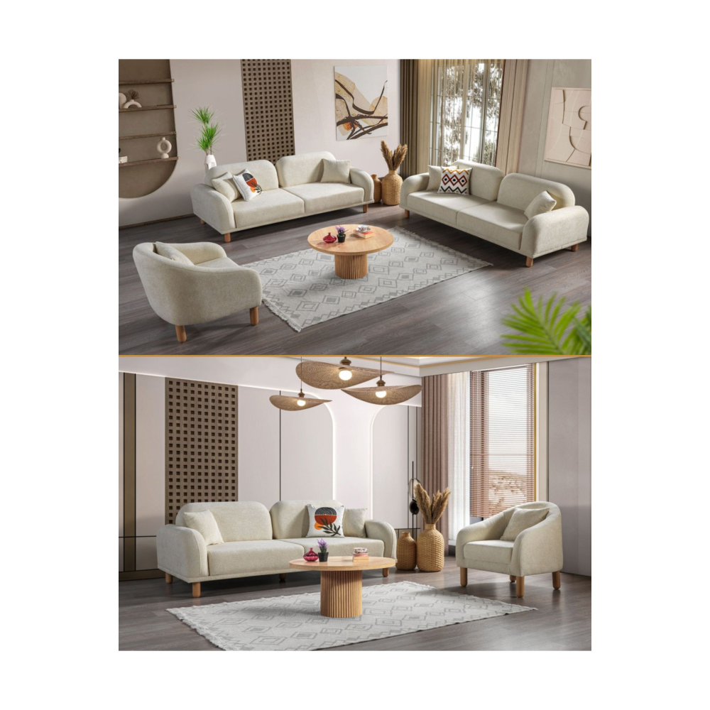 Bohem Koltuk Takımı %100 Gürgen