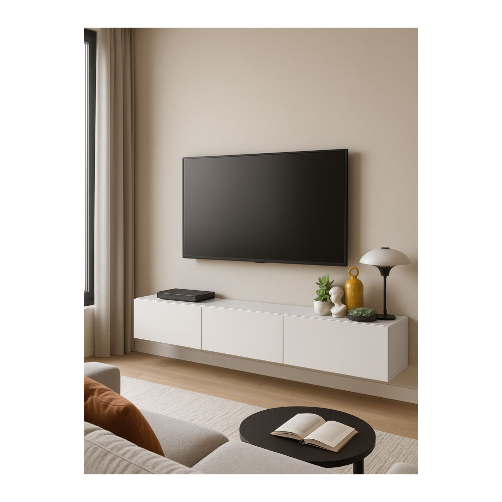 Cercei Tv Ünitesi 180 Cm Beyaz